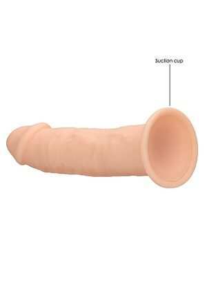 Silicone Dildo Without Balls - Flesh - 15.3 cm - Afbeelding 6