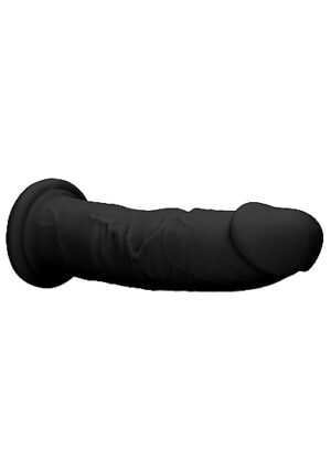 Silicone Dildo Without Balls - Black - 22.8 cm - Afbeelding 7