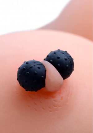 Dragon's Orbs Nubbed Silicone Magnetic Balls - Black - Afbeelding 3