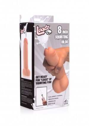 8 Inch Realistic Dual Density Squirting Dildo - Afbeelding 11