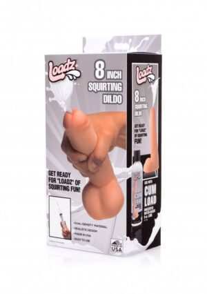 8 Inch Realistic Dual Density Squirting Dildo - Afbeelding 4