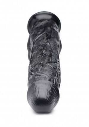 Raging Rhino 17 Inch Veiny Dildo - Black - Afbeelding 12