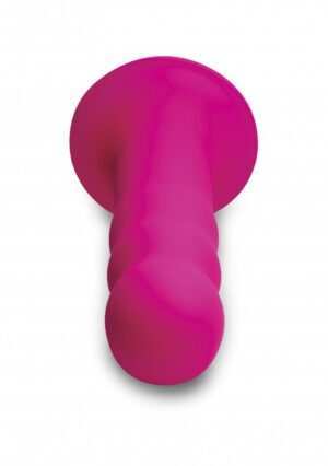 Squeezable Wavy Dildo - Pink - Afbeelding 10