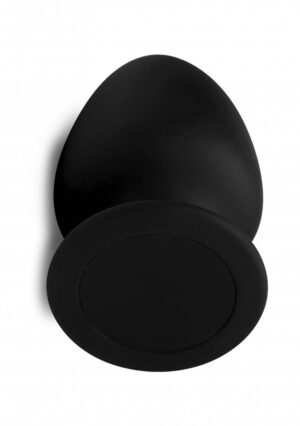 Squeezable Large Anal Plug - Black - Afbeelding 10