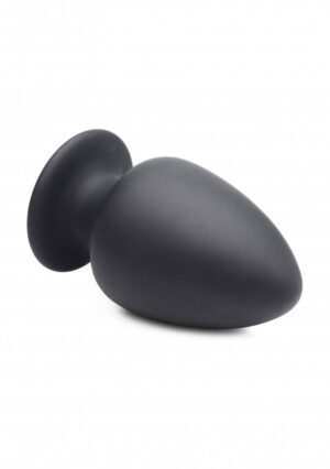 Squeezable Large Anal Plug - Black - Afbeelding 5