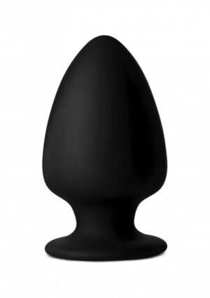 Squeezable Large Anal Plug - Black - Afbeelding 8