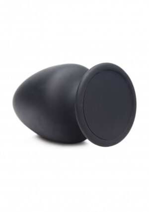 Squeezable Medium Anal Plug - Black - Afbeelding 5