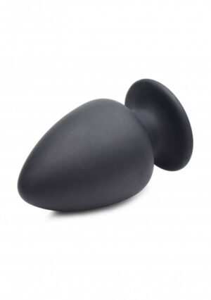 Squeezable Medium Anal Plug - Black - Afbeelding 6