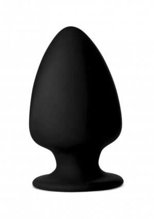 Squeezable Medium Anal Plug - Black - Afbeelding 8