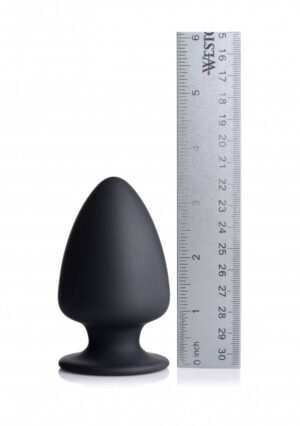 Squeezable Small Anal Plug - Black - Afbeelding 10