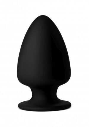 Squeezable Small Anal Plug - Black - Afbeelding 7