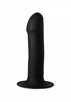 Squeezable Phallic Dildo - Black - Afbeelding 9