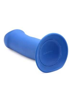 Squeezable Thick Phallic Dildo - Blue - Afbeelding 4