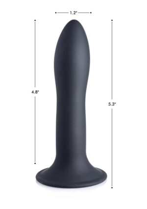 Squeezable Slender Dildo - Black - Afbeelding 7