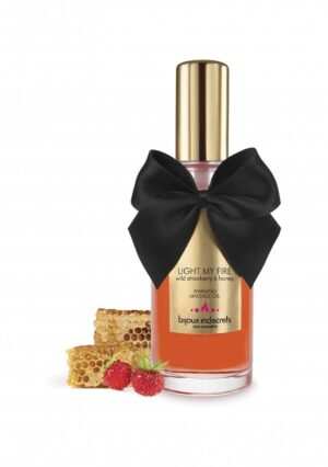 LIGHT MY FIRE - Wild Strawberry & Honey - Warming Massage Oil - - Afbeelding 3