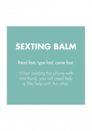 SEXTING BALM- CLITHERAPY Balm - 8gr - Afbeelding 4