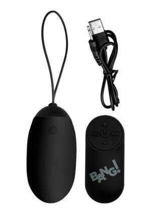 XL Vibrating Egg - Black