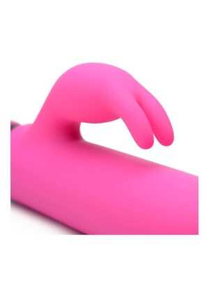 XL Bullet & Rabbit Silicone Sleeve - Pink