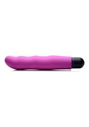 XL Bullet & Wavy Silicone Sleeve - Purple