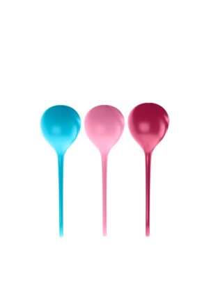 Strengthening Balls Kegel Set of 3 - Turquoise/Red/Pink - Afbeelding 4