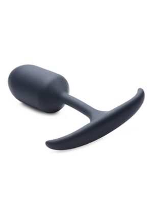 Premium Silicone Weighted Anal Plug - Medium - Afbeelding 3