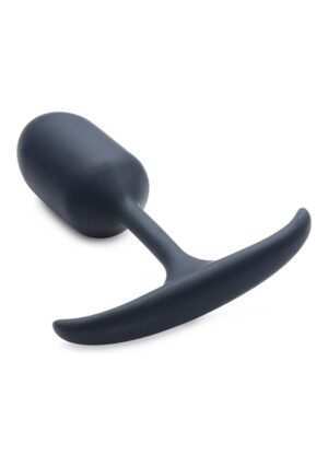 Premium Silicone Weighted Anal Plug - Small - Afbeelding 3