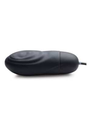 7X Pulsing Rechargeable Silicone Bullet - Black - Afbeelding 8