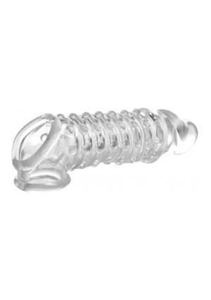 1.5 Inch Penis Enhancer Sleeve - Clear - Afbeelding 6