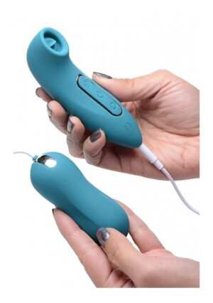 Entwined 3X Thumping Egg & Licking Clit Stimulator - Afbeelding 3