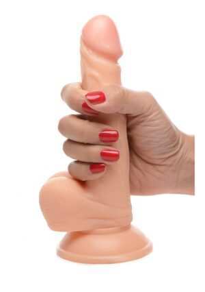 POP 6.5" Dildo with Balls - Light - Afbeelding 10