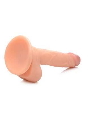 POP 6.5" Dildo with Balls - Light - Afbeelding 5