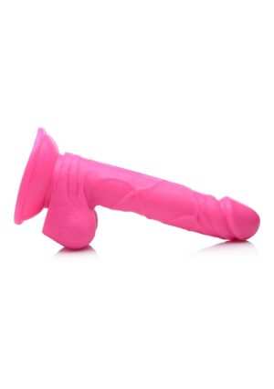 POP 6.5" Dildo with Balls - Pink - Afbeelding 4