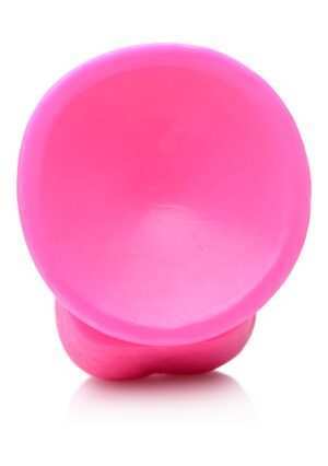 POP 6.5" Dildo with Balls - Pink - Afbeelding 7