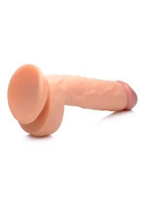 POP 8.25" Dildo with Balls - Light - Afbeelding 5