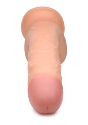 POP 8.25" Dildo with Balls - Light - Afbeelding 7