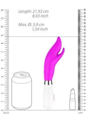 Athos - Ultra Soft Silicone - 10 Speeds - Fuchsia - Afbeelding 4