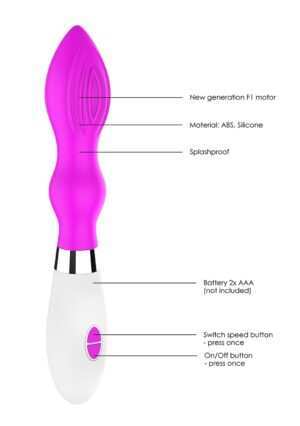 Astraea - Ultra Soft Silicone - 10 Speeds - Fuchsia - Afbeelding 9