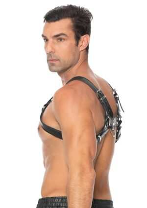 Chest Bulldog Harness - L/XL - Black - Afbeelding 6