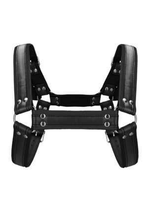 Buckle Bulldog Harness - L/XL - Black - Afbeelding 4