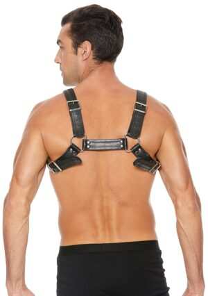 Buckle Bulldog Harness - L/XL - Black - Afbeelding 5