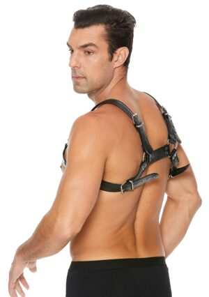 Buckle Bulldog Harness - L/XL - Black - Afbeelding 6