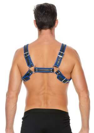 Buckle Bulldog Harness - L/XL - Blue - Afbeelding 5