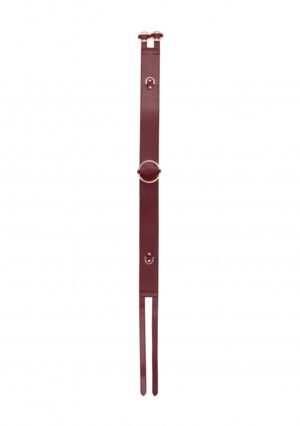 Ouch Halo - Waist Belt S/M- Burgundy - Afbeelding 6