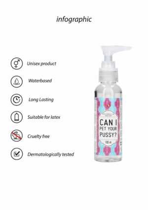 Masturbation Lube - Can I Pet Your Pussy? - 100 ml - Afbeelding 5