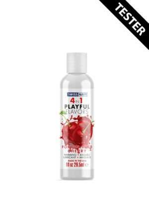 Playful 4 In 1 Glijmiddel Met Poppin Wild Cherry-Smaak - 30ml - Afbeelding 4