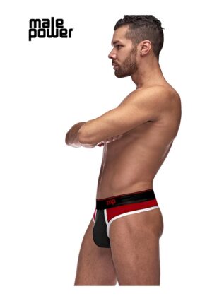 Retro Sport - Panel Thong - Black - S/M