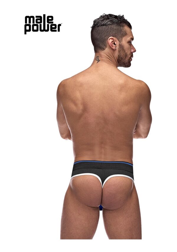 Retro Sport - Panel Thong  - Royal - L/XL