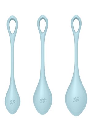 Yoni Power 2 - Balls Training Set - Light Blue