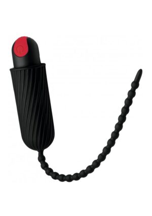 7X Dark Chain Rechargeable Remote Silicone Sound - Afbeelding 3