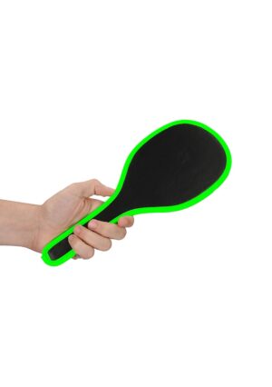 Round Paddle - Glow in the Dark - Neon Green/Black - Afbeelding 5